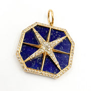 14K Gold Star Pendant